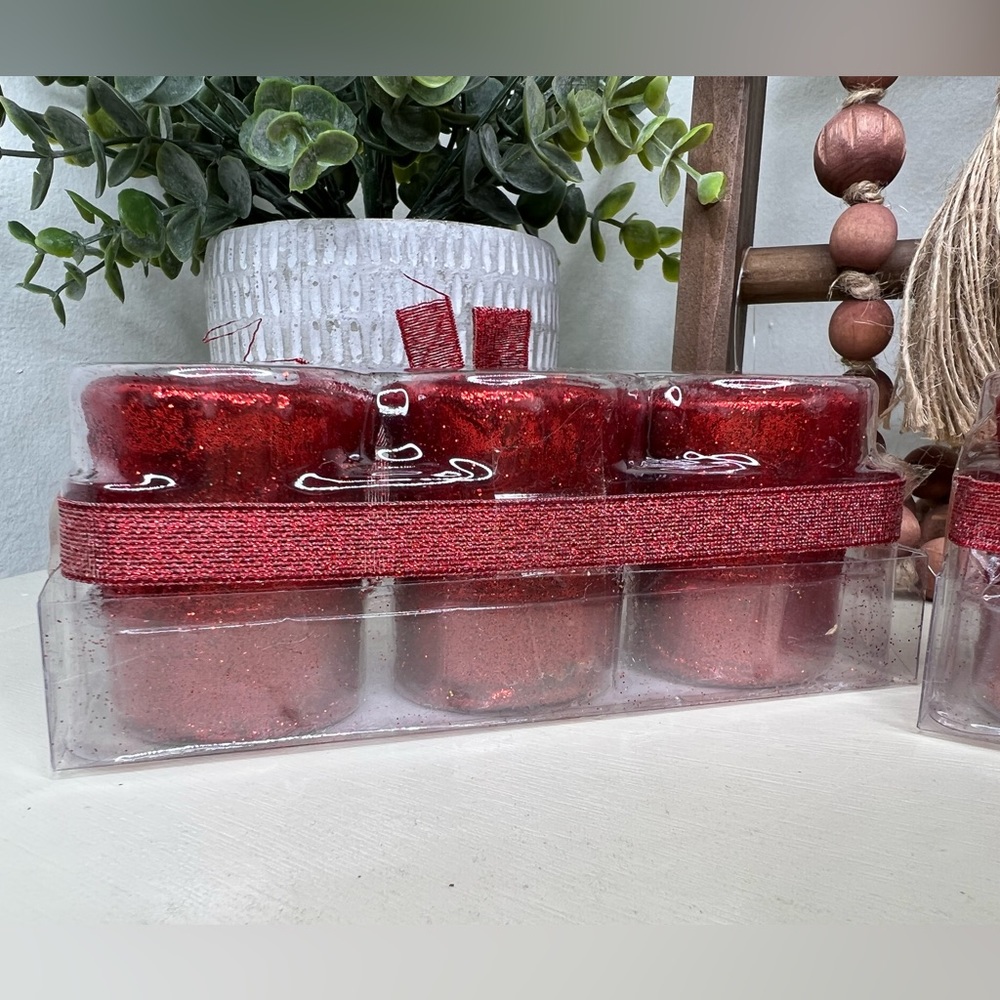 Brand New - Set of 3 Metallic Votives